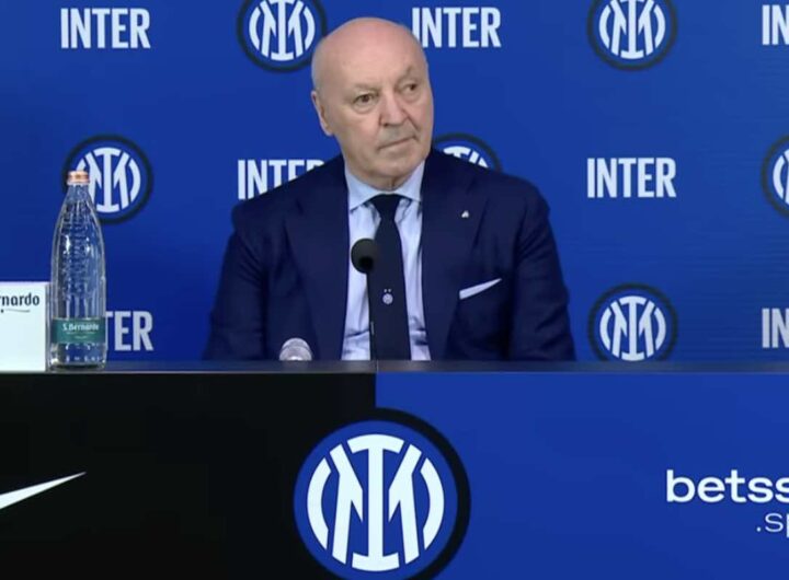 Marotta in conferenza stampa