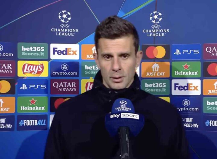 Thiago Motta dopo Juve-Benfica